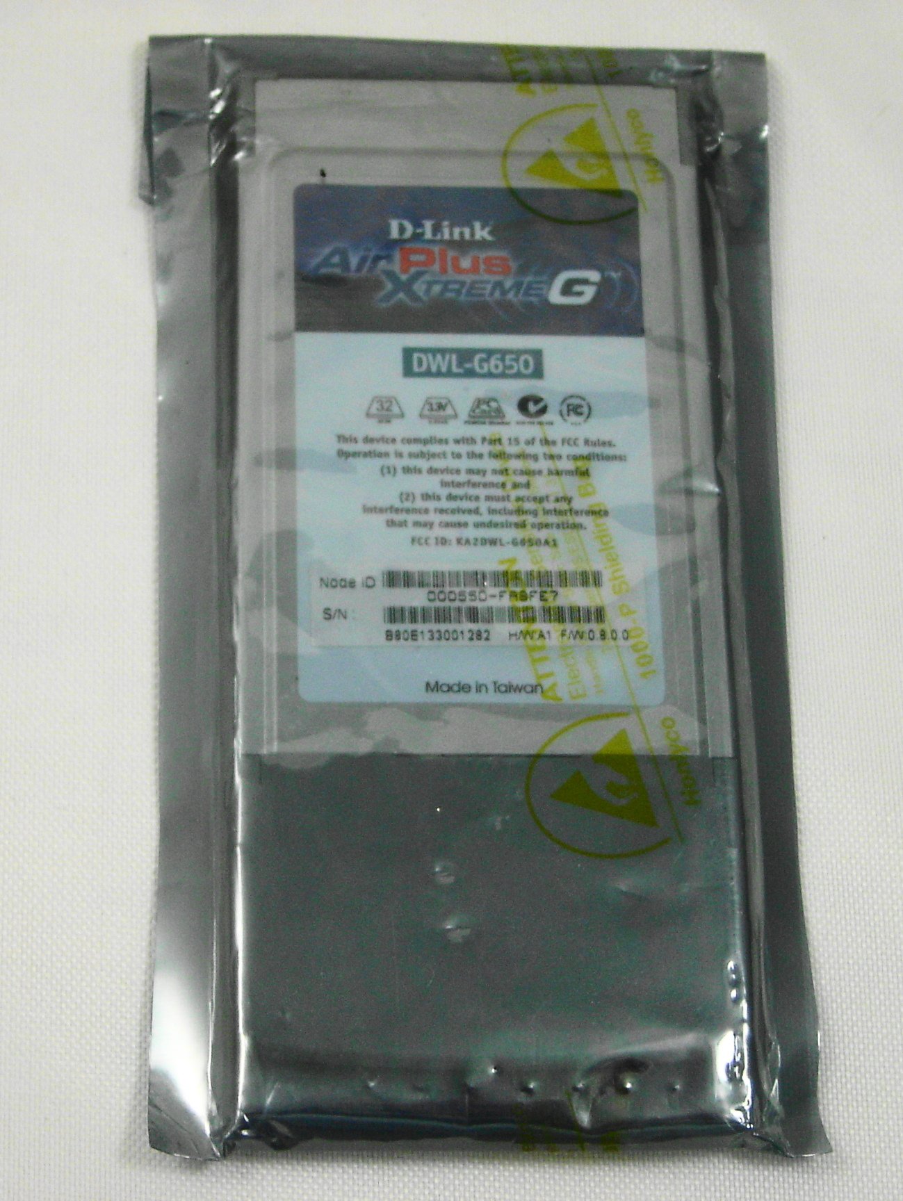 Amazon.com: D-Link DWL-G650 Wireless Cardbus Adapter, 802.11g